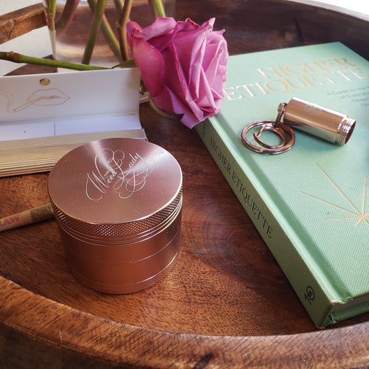 Luxe Rose Gold Grinder